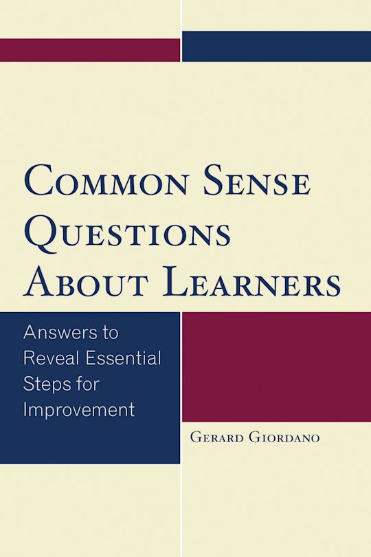 Common Sense Questions About Learners cover