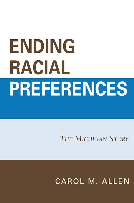 Ending Racial Preferences cover
