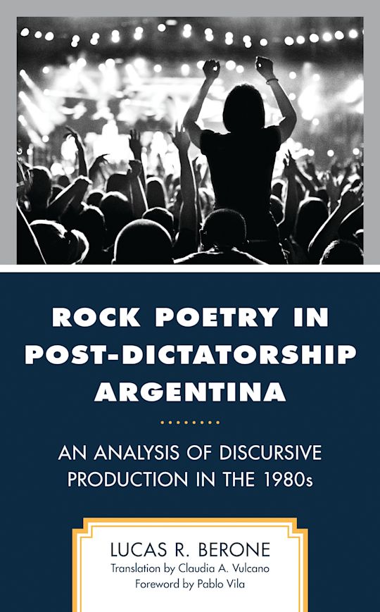 Rock Poetry in Post-Dictatorship Argentina cover
