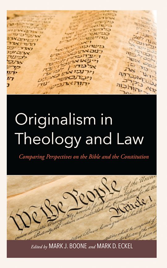 Originalism in Theology and Law cover