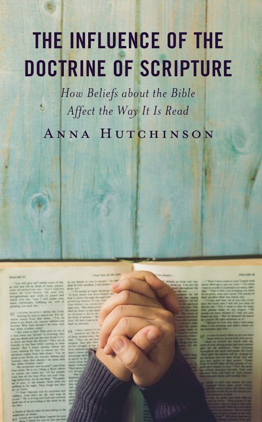 The Influence of the Doctrine of Scripture cover