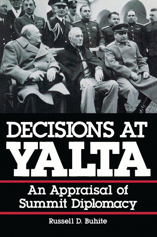 Decisions at Yalta cover