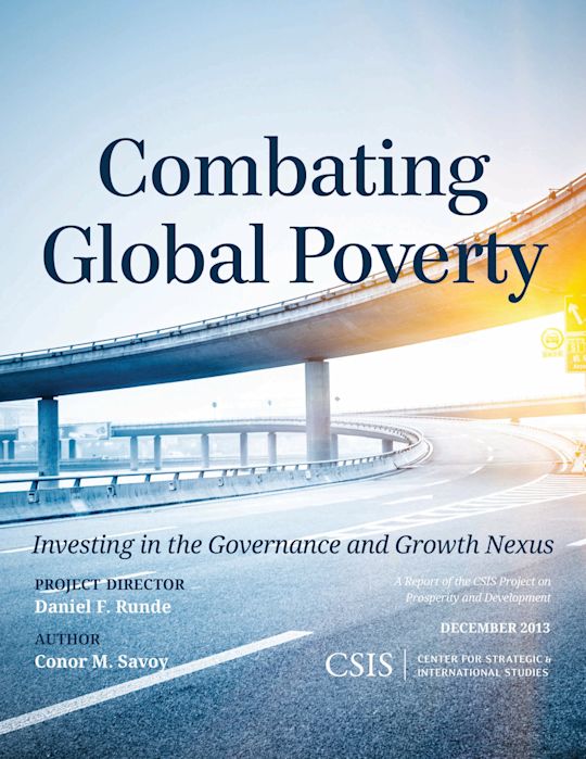 Combating Global Poverty cover