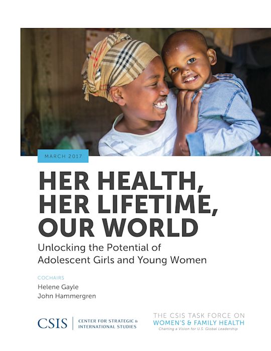 Her Health, Her Lifetime, Our World cover