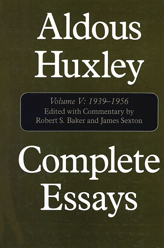 Complete Essays cover