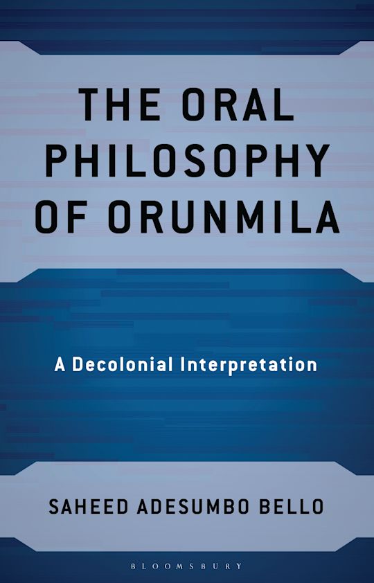 The Oral Philosophy of Orunmila cover
