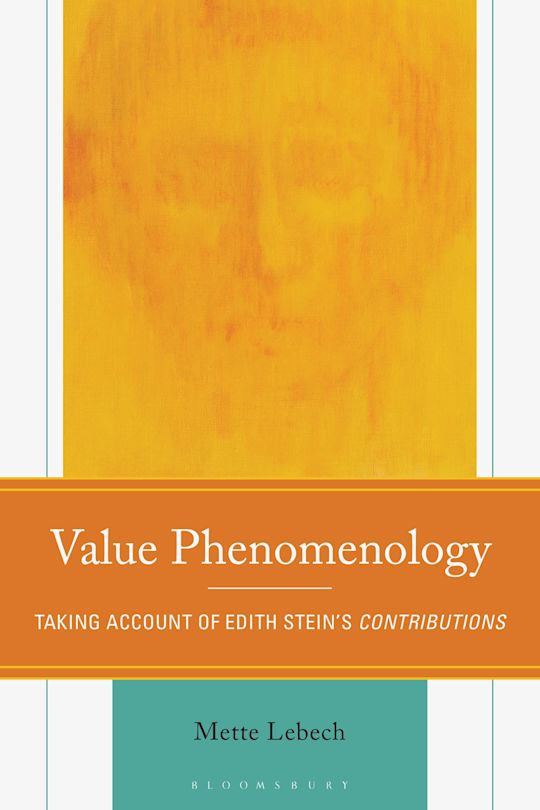 Value Phenomenology cover