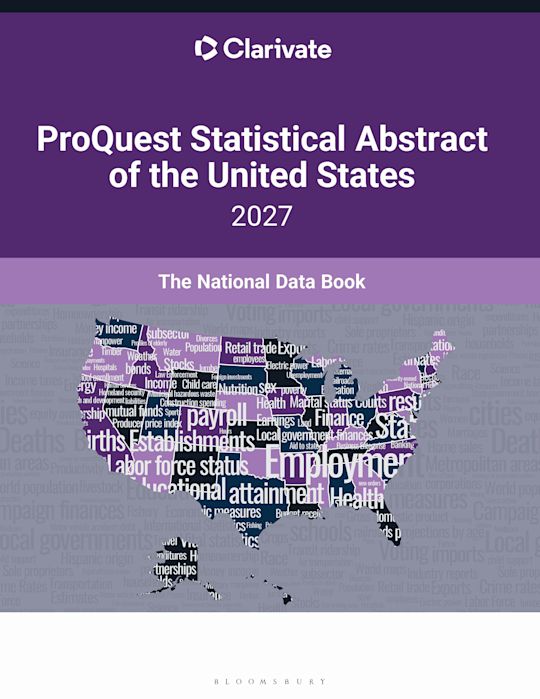 ProQuest Statistical Abstract of the United States 2027 cover