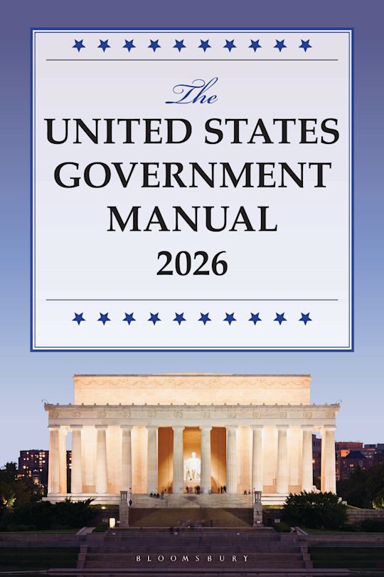 The United States Government Manual 2026 cover