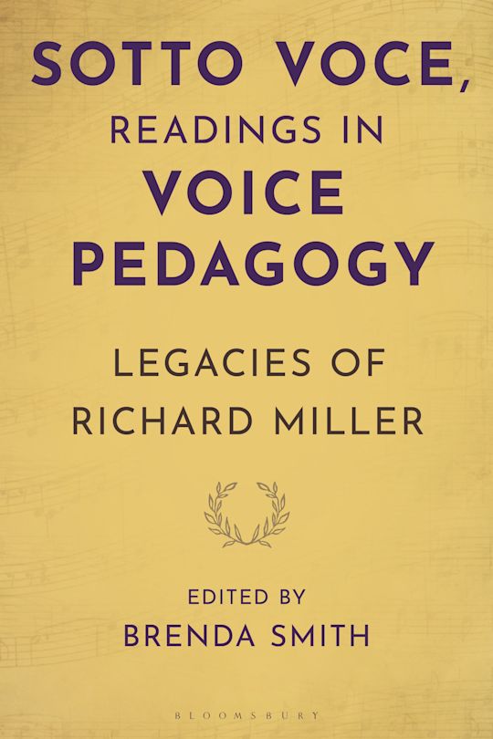 Sotto Voce, Readings in Voice Pedagogy cover