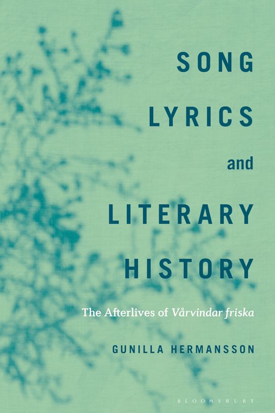 Song Lyrics and Literary History cover