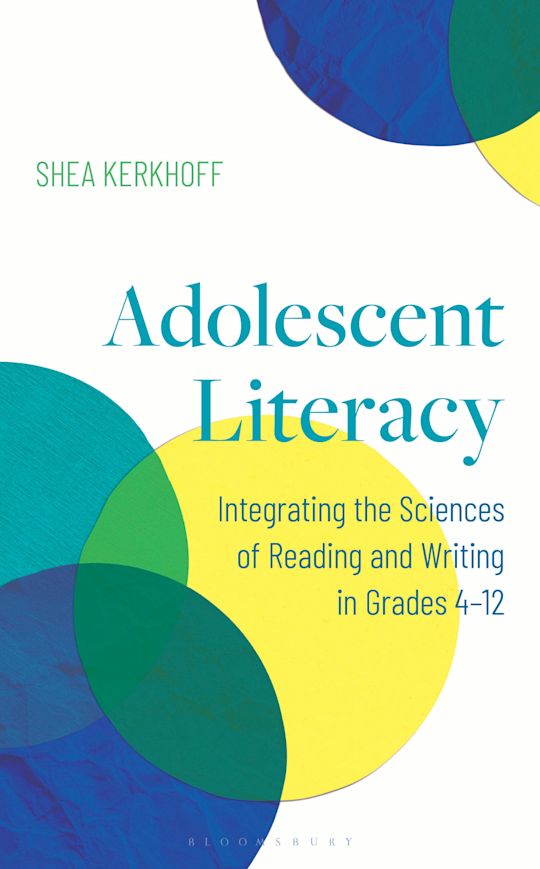 Adolescent Literacy cover
