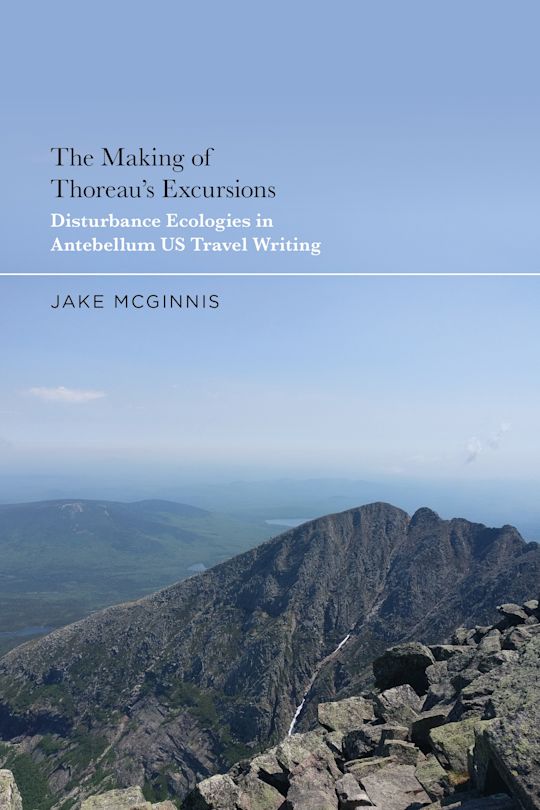 The Making of Thoreau's Excursions cover