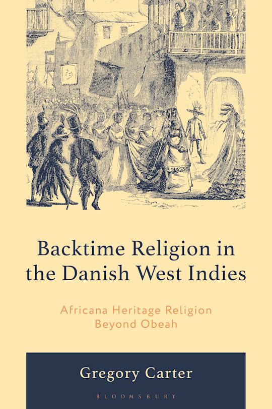 Backtime Religion in the Danish West Indies cover