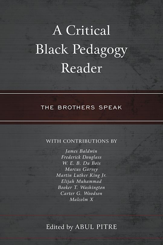 A Critical Black Pedagogy Reader cover
