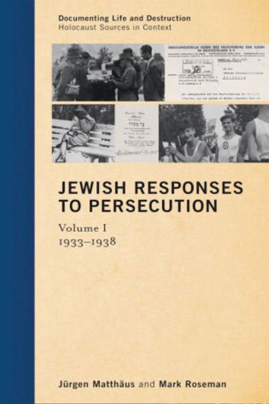 Jewish Responses to Persecution: 1933–1938 cover