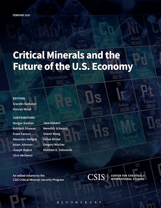 Critical Minerals and the Future of the U.S. Economy cover