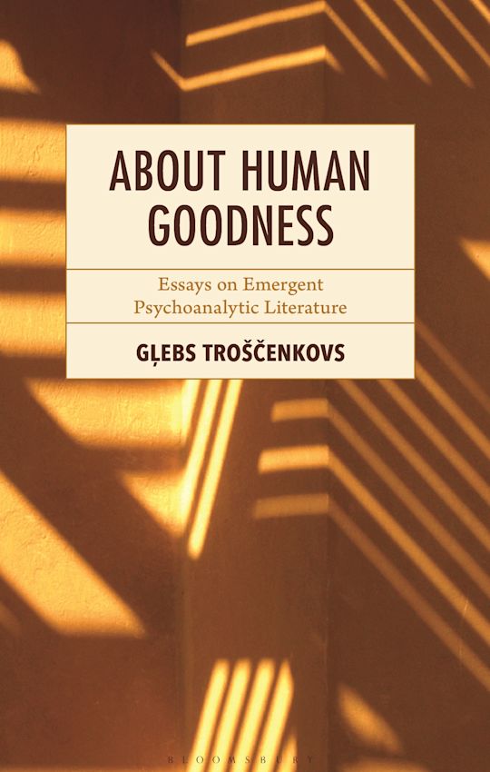 About Human Goodness cover