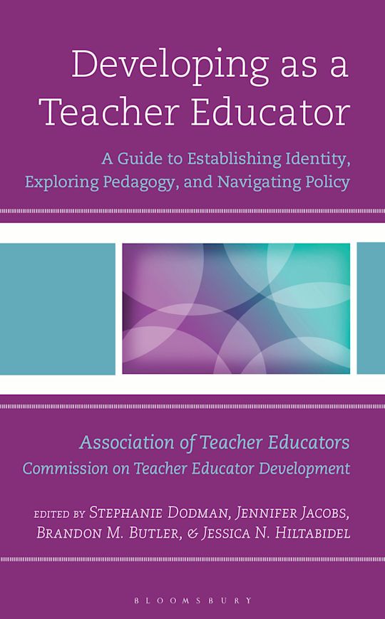 Developing as a Teacher Educator cover