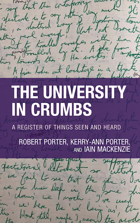 The University in Crumbs cover