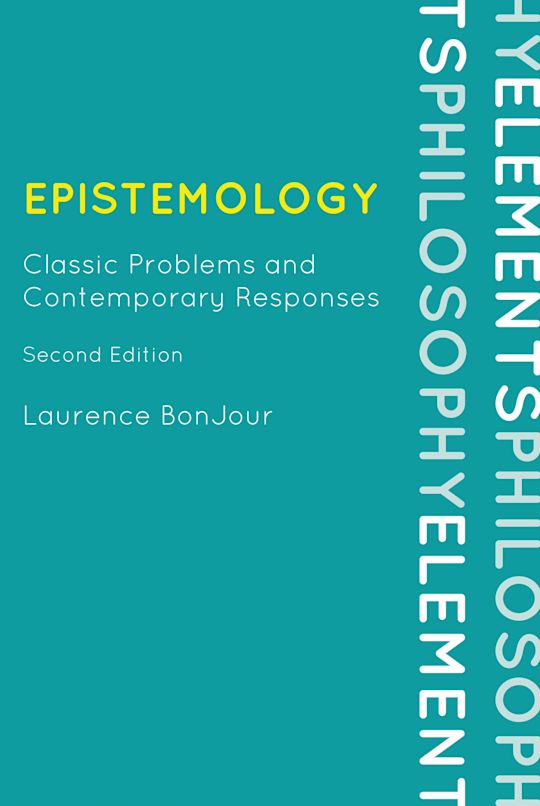 Epistemology cover