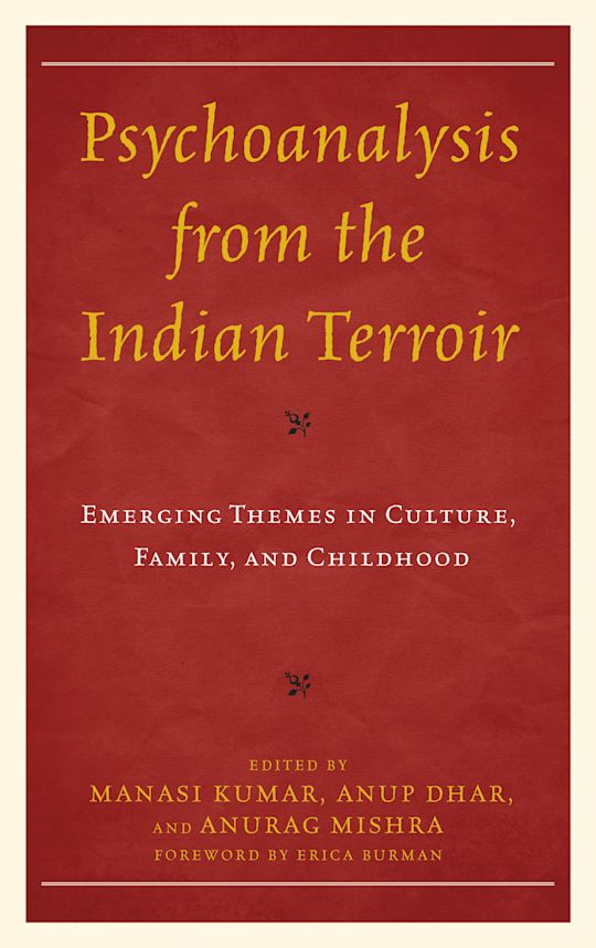 Psychoanalysis from the Indian Terroir cover