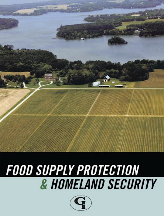 Food Supply Protection and Homeland Security cover