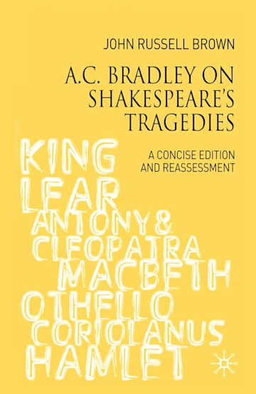 A.C. Bradley on Shakespeare's Tragedies cover