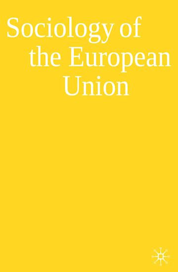 Sociology of the European Union cover