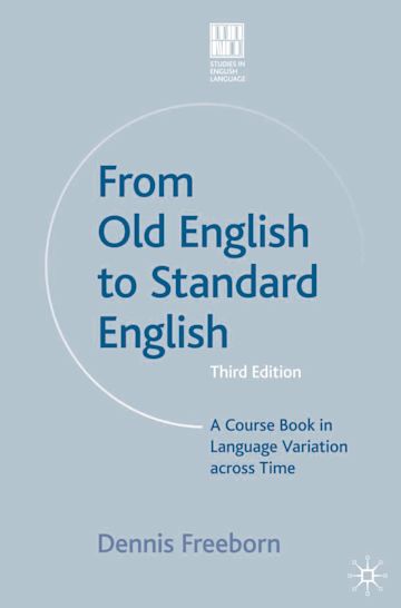 From Old English to Standard English cover