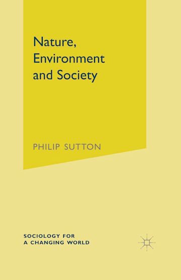 Nature, Environment and Society cover