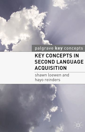 Key Concepts in Second Language Acquisition cover