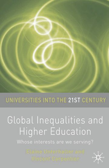 Global Inequalities and Higher Education cover