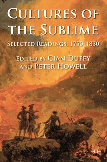 Cultures of the Sublime cover