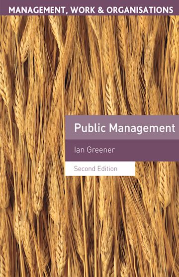 Public Management cover