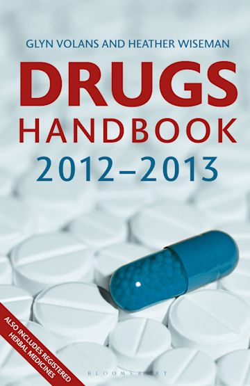 Drugs Handbook 2012-2013 cover