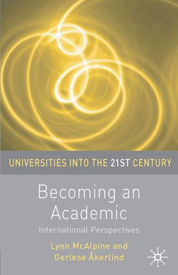 Becoming an Academic cover