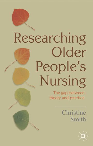 Researching Older People's Nursing cover