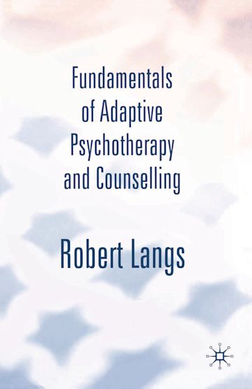 Fundamentals of Adaptive Psychotherapy and Counselling cover