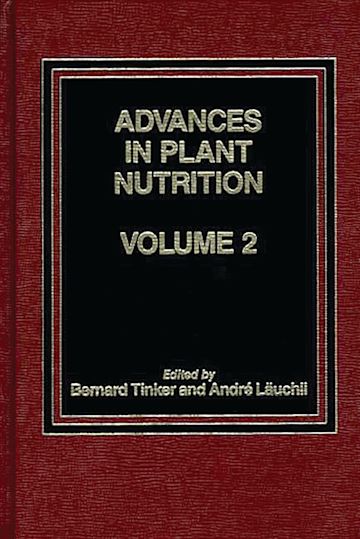 Advances in Plant Nutrition cover