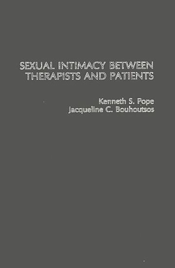 Sexual Intimacy Between Therapists and Patients. cover