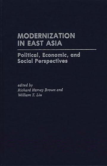 Modernization in East Asia cover