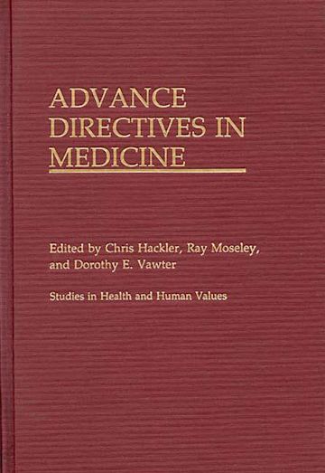 Advance Directives in Medicine cover