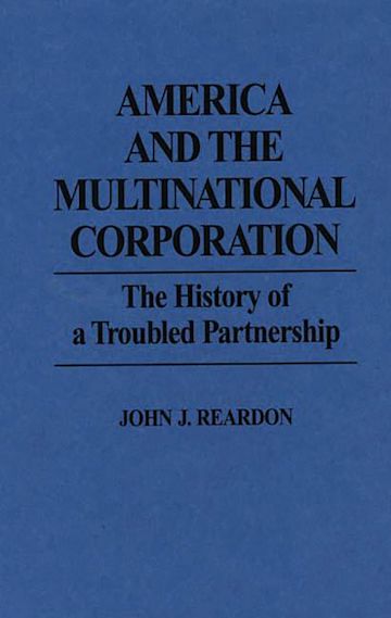 America and the Multinational Corporation cover