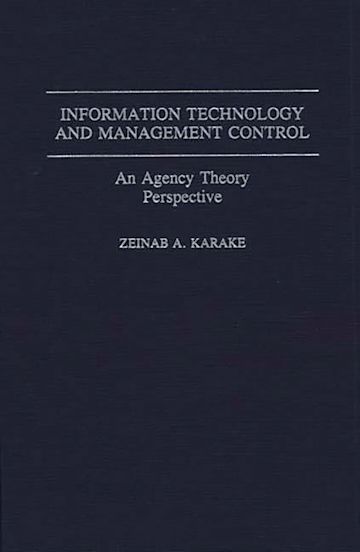 Information Technology and Management Control cover