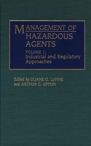 Management of Hazardous Agents cover