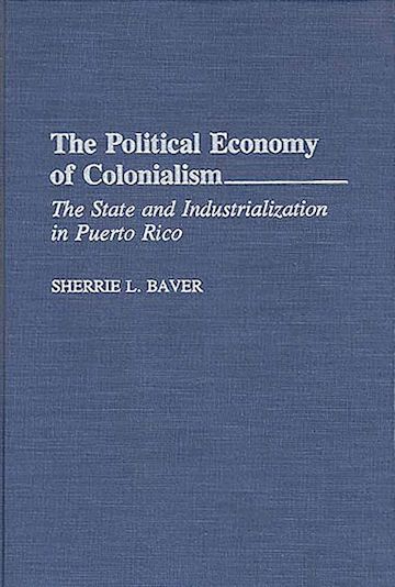 The Political Economy of Colonialism cover