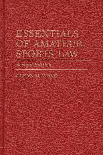 Essentials of Amateur Sports Law cover