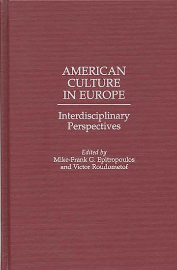 American Culture in Europe cover