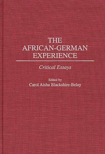 The African-German Experience cover